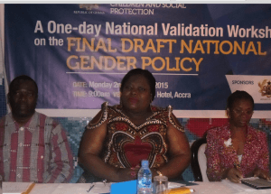 Nana Oye Lithur - Minister of Gender