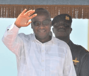 President Mahama at the May Day Parade