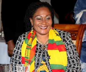 First Lady Mrs Lordina Mahama