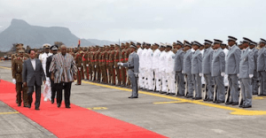President Mahama in Mauritius