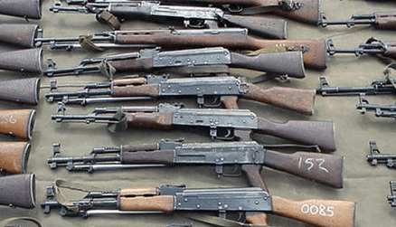 Minister dissatisfied at unlawful trading in arms