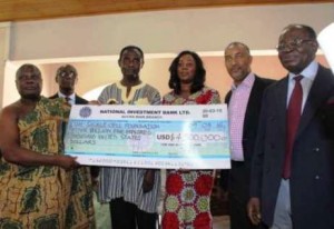 GNPC-support-cheque-sickle cell centre