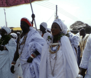Chiefs and people of Kpone