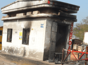 Ghana lost huge revenue due to Fiapre toll booth inferno