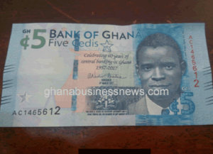 Commemorative GH¢5 banknote receiving commendation worldwide – Bank of Ghana