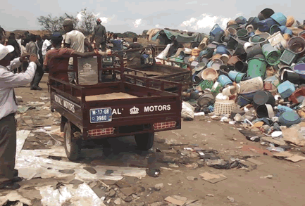 AMA closes down illegal dump sites in Accra