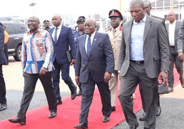 President Akufo-Addo leaves for AU summit in Rwanda