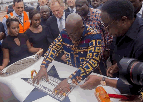 President breaks ground for new $55m cement factory
