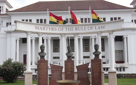 Ghana Supreme Court declares payment of salaries to presidential spouses unconstitutional