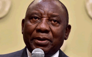 South African president demands global effort to rebuild African economy
