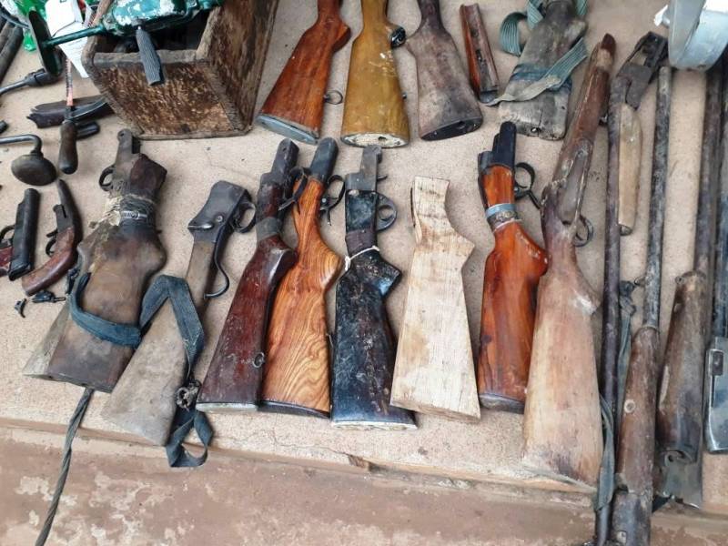 Upper West police confiscates 75 guns