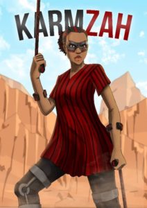 Karmzah! The comic heroine with cerebral palsy