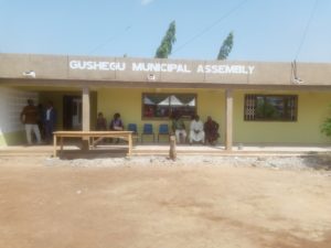 Nabuli primary school block converted to refugee camp 