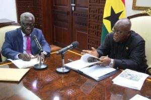 President receives roadmap on Ghana Beyond Aid agenda