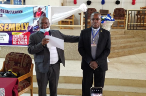 EP Church Ghana inducts Rev. Dr Agbeko as Moderator  