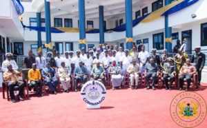 President commissions Naval Training Command in Volta Region