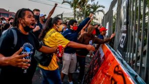 Protests in Brazil after black man killed