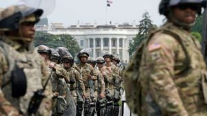 Police and National Guard scramble to secure DC and state capitols