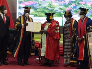 Akufo-Addo honoured with Doctorate of Philosophy in Educational Leadership
