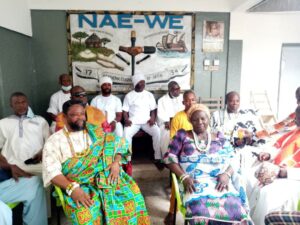 Advisory Board to Accra Regional Chief Imam pays courtesy call to Nae Woumo