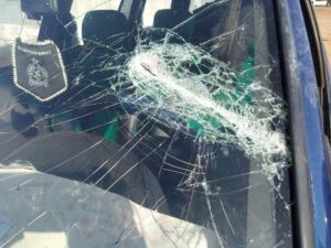 Residents attack police, vandalized vehicle near Songor Lagoon