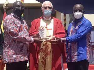 Bawumia commends Rev Father Campbell for 50 years missionary work in Ghana