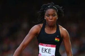 Ghana’s Nadia Eke exits Tokyo 2020