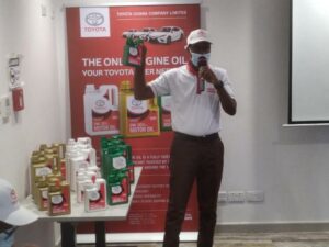 Toyota Ghana launches genuine motor oil onto the automobile market
