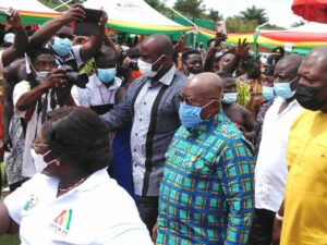 President cuts sod for biggest health infrastructure drive in Ghana  