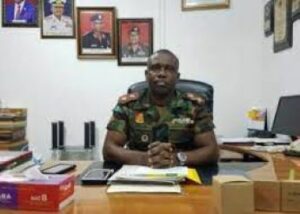 Lt. Col. Appiah inducted into officer as CO of Ho 66 Artillery Regiment