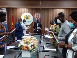 Members of Lands Ministry Advisory Board inaugurated