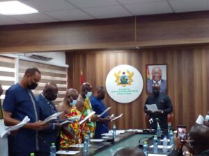 Lands Minister inaugurates Forestry Commission Governing Board
