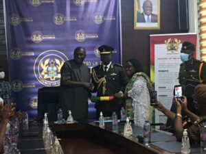 Isaac Egyir is new Director General of Ghana Prisons Service