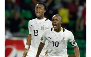 Dede Ayew praises Jordan on his performance against South Africa