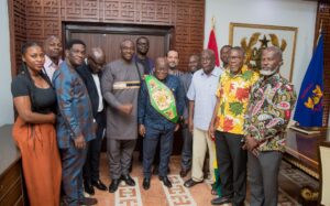 President Akufo-Addo decorated with special national title