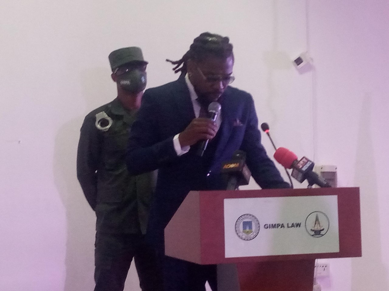 Samini courts GIMPA students’ support as he leads SRC