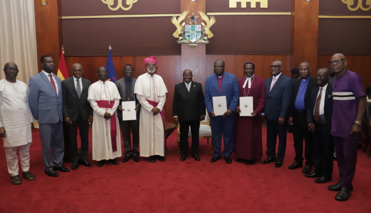 President Akufo-Addo presents charters to Methodist, Presbytarian and Catholic Universities