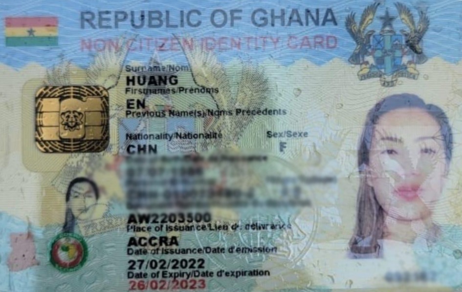 Aisha Huang has no Ghana Card – NIA
