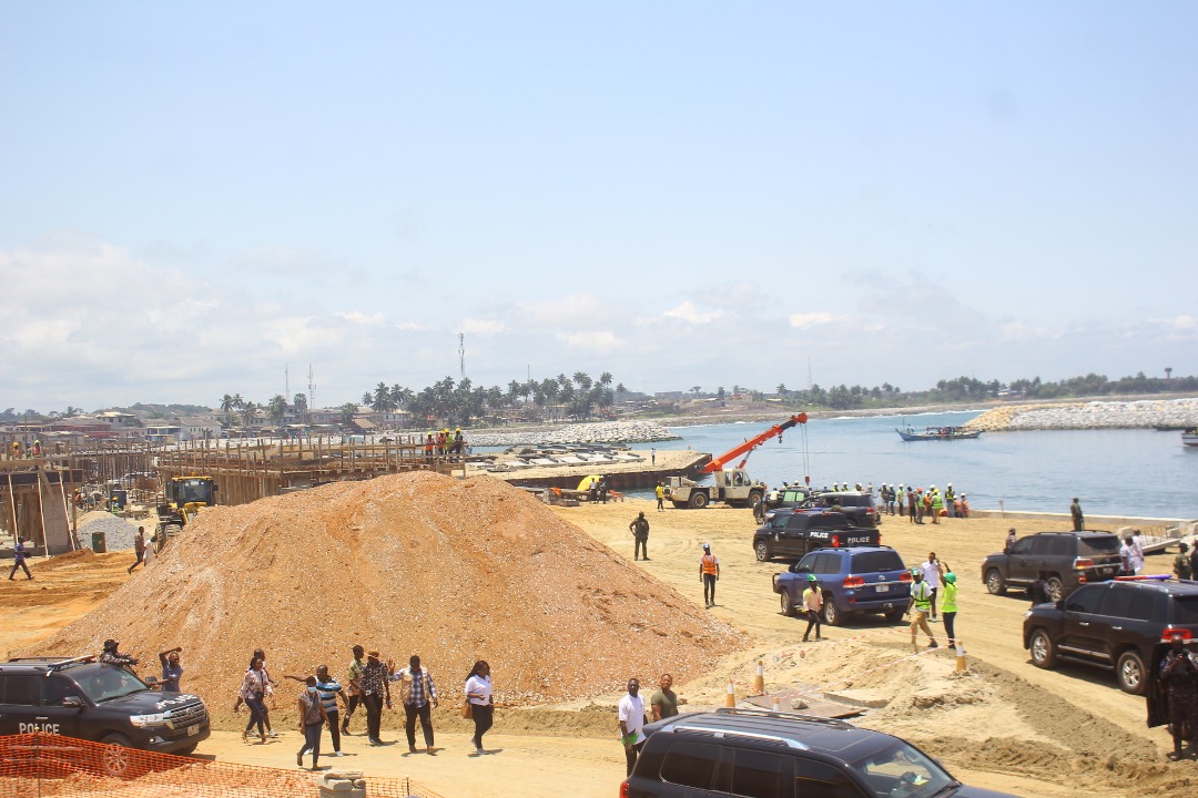 Elmina Fishing Port 90.5% complete