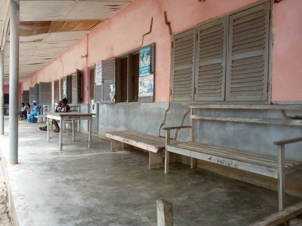 Blekusu Health Centre poses danger to staff, patients