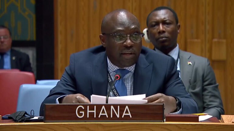 Ghana’s Permanent Mission to UN reiterates Ghana’s commitment to global peace
