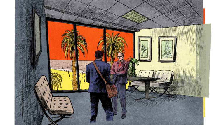 Shadow Diplomants – story 3 – office scene (by Matt Rota – ProPublica – ICIJ)