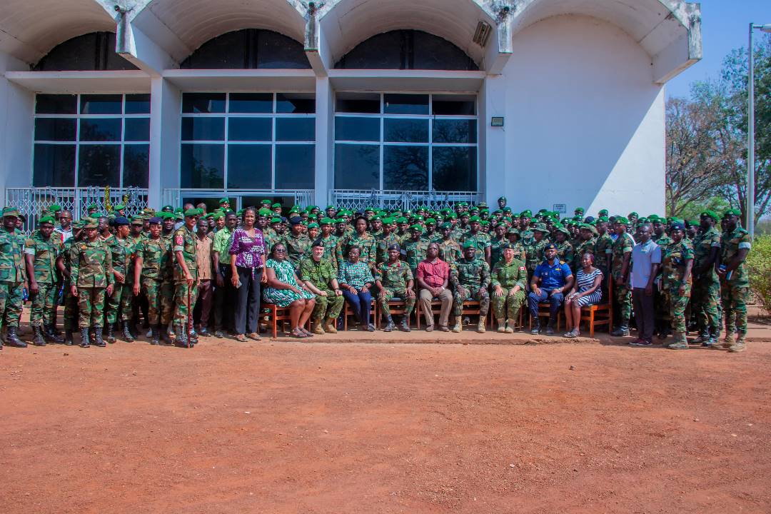 Soldiers sensitised on gender mainstreaming in the Armed Forces  