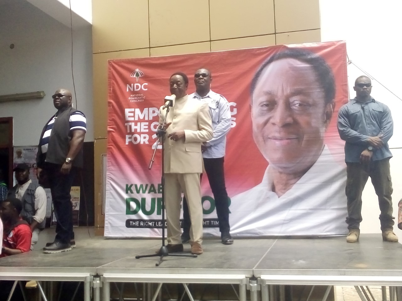 I will empower grassroots for victory 2024 – Dr Duffour 
