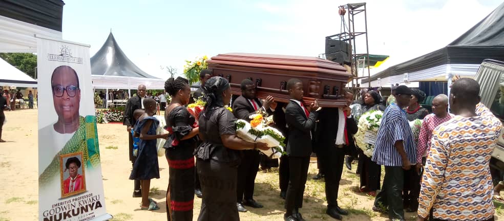 Anthropologist Professor Emeritus Nukunya buried