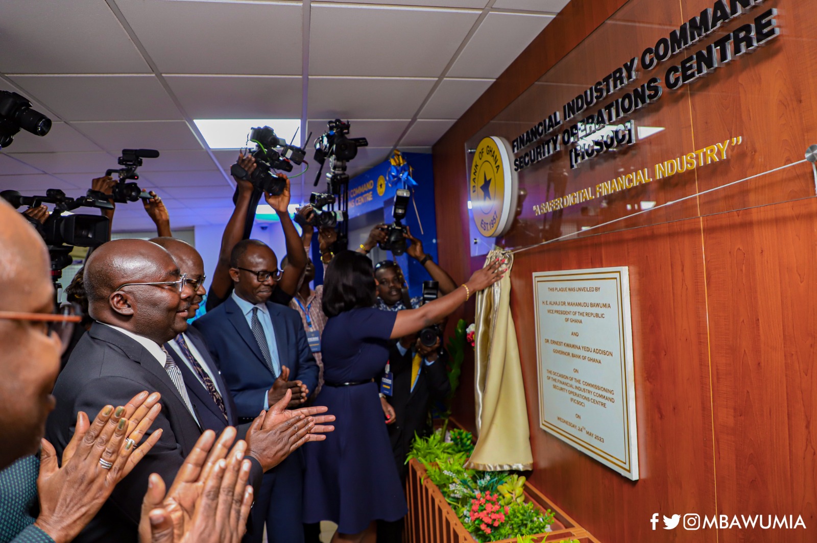 Bawumia unveils cybersecurity defence facility for banks, financial institutions 