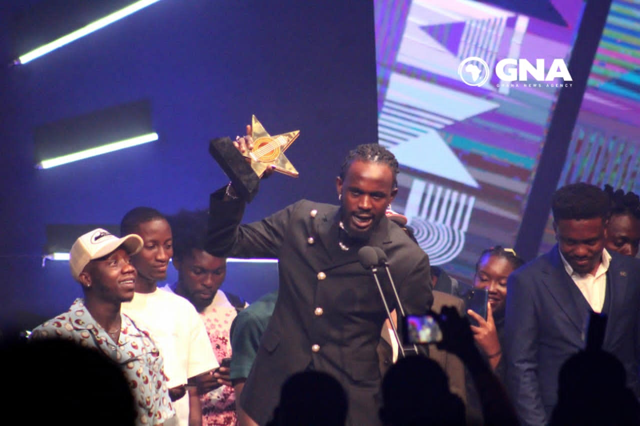 Black Sherif wins 24th VGMAs Artiste of the Year award
