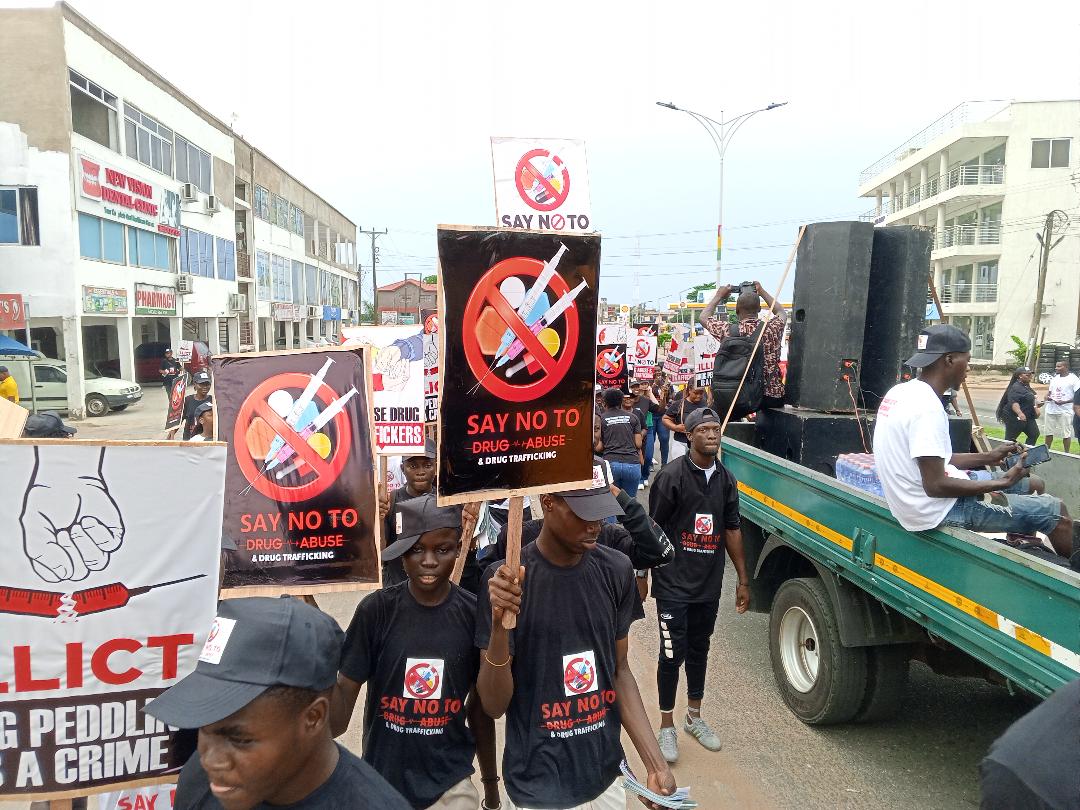 Igbos in Ghana march against drug abuse and trafficking