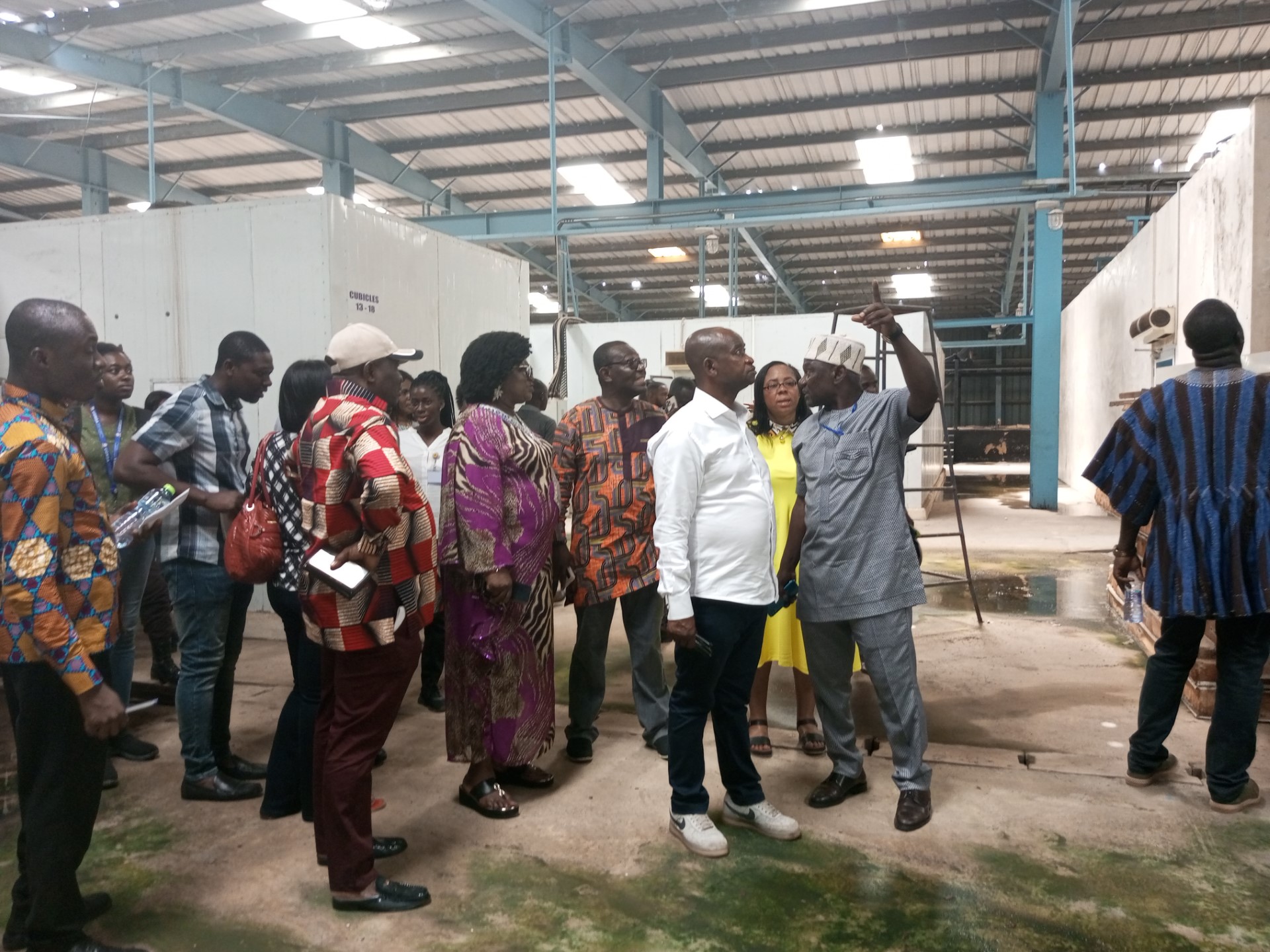 Government Assurance Committee inspects abandoned $7.8m Elmina Fish Processing Plant? 