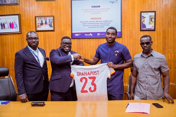Ghana Post signs sponsorship deal with Okwawu United 
